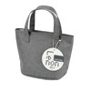 Pearl Metal D-6710 Lennon Lunch Bag, Gray