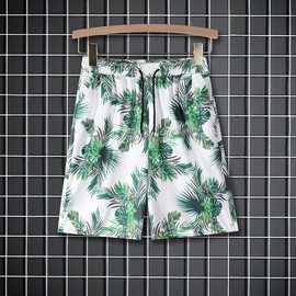 Men's Beachwear Board Shorts Rash Guard Swim Bottoms Beach Shorts TK29 2XL/Shorts Sk602 5ea