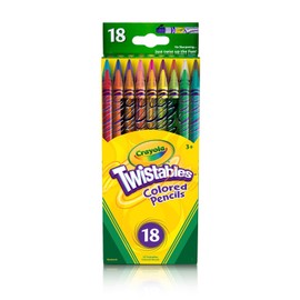 Crayola 12 Packs: 18 ct. (216 total) Twistables Colored Pencils