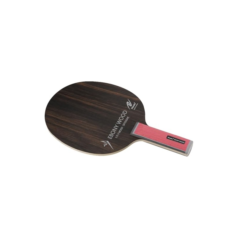 Nittaku NE-6203 Table Tennis Racket Ebony Wood ST Attack Shake