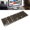 Keycap Set 132 Keys High Transparent PC CBSA Heigh Matte