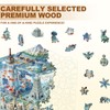 Jigfoxy Ice City Wooden Jigsaw Puzzles for Adults, 240pcs Unique