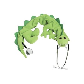 Pedia Pals Dino Stethoscope Cover – Soft Washable Animal Design for Doctors and Nurses, Universal Fit Stethoscope Sleeve Cover Protects Tubing, Plush Stethoscope Animal Cover Reduces Patient Anxiety