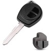 SALPIE 2 Button Car Key Shell Case (Including Buttons) Compatible
