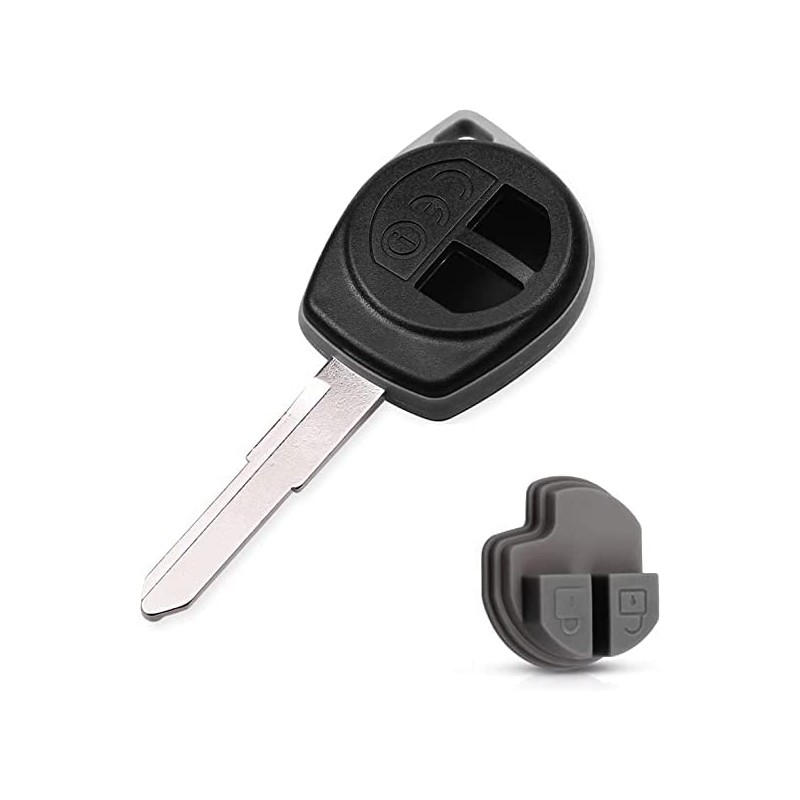 SALPIE 2 Button Car Key Shell Case (Including Buttons) Compatible
