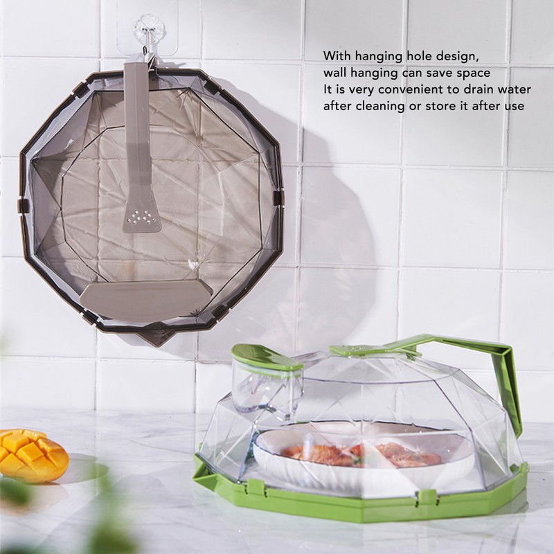 Microwave Splash Heating Cover PC Food Splatter Guard with Extension