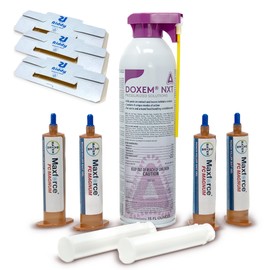 Riddy German Roach Combo Kit, Includes Maxforce FC Magnum Bait, Doxem NXT Aerosol for Long-Lasting Cockroach Prevention & 3 Pack Riddy Cockroach Traps