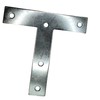 Metal Mending Tee T Plates 5in Braces Corner Bracket Plate