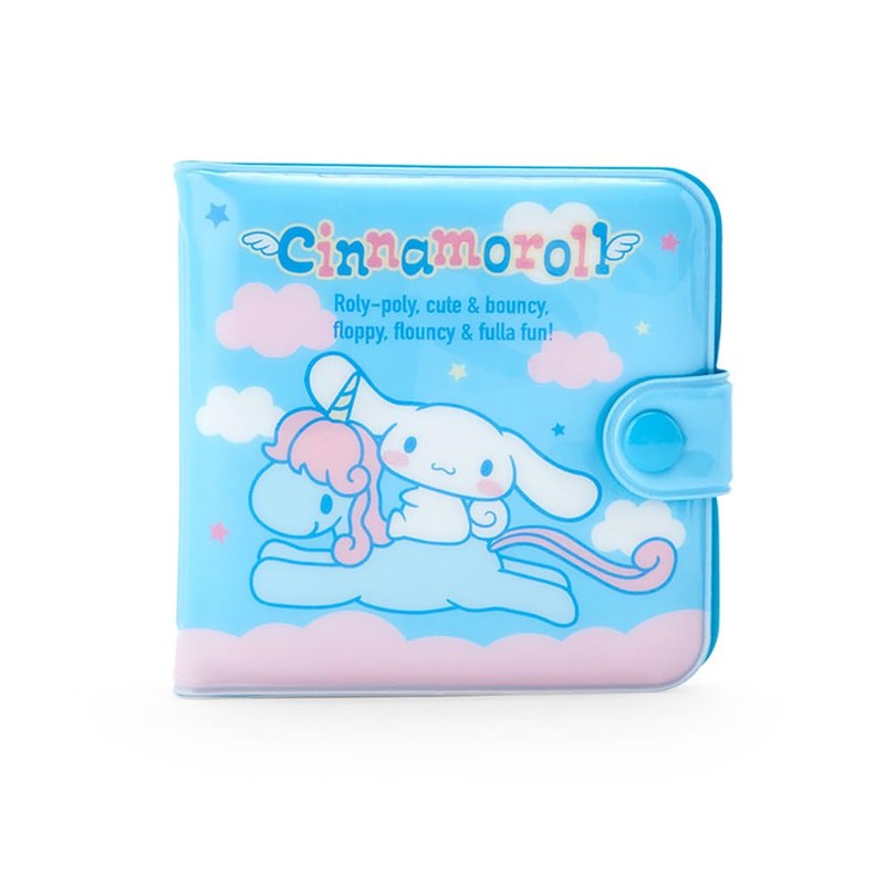 Sanrio Cartera de vinilo, Blue, 9cm x 9cm x 1.5cm,