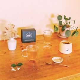 15 Sachets | Bushwick Tea | Jasmine Green Tea | Organic Green Tea scented with Jasmine Blossoms | Light & Floral | Caffeinated | Eco-Friendly Sachets | (15 Sachets)