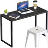 SHW Mission 32-Inch Home Office Computer Desk, Black