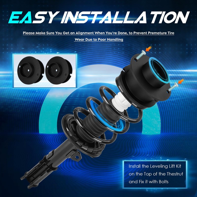 3" Front Leveling Lift Kit Compatible with 2014-2020 Ram 2500