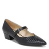 Naturalizer Womens Florencia Pump, Black Lizard, 7 US