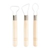 Royal & Langnickel 3 Jumbo Pottery Ribbon Sculpting Tools RSET-POT14