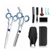 10pcs Hair Cutting Scissors Kit Thinning Trimming Stainless Steel Professional