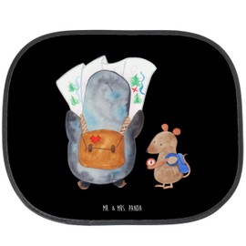 Mr. & Mrs. Panda Car Sun Shade Penguin & Mouse Hiker Gift Trip Car Sun Visor Hiking Adventurer Sun Visor Hiking