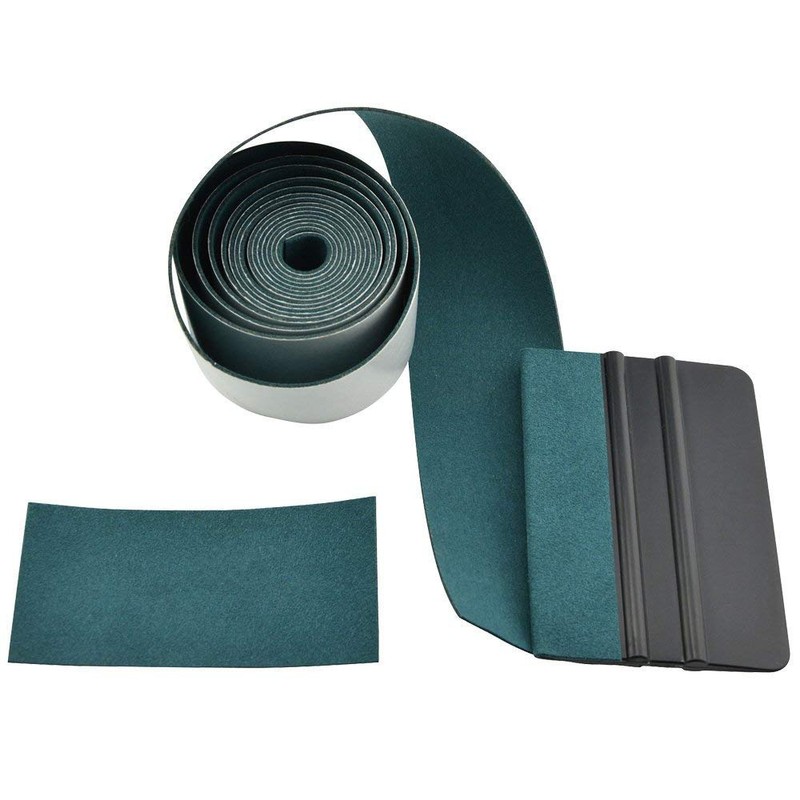 FOSHIO Microfiber Felt, 2 Meter Length for Squeegee Edge Wrapping