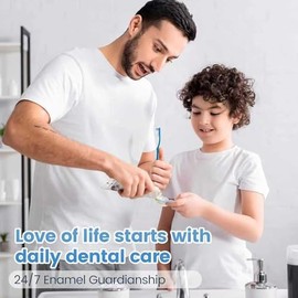 2Pcs 10% Hydroxyapatite Toothpaste,Nano-Hydroxyapatite Toothpaste for Advanced Enamel Protection,Fluoride Free Toothpaste Whitening Teeth,Fresh Breath