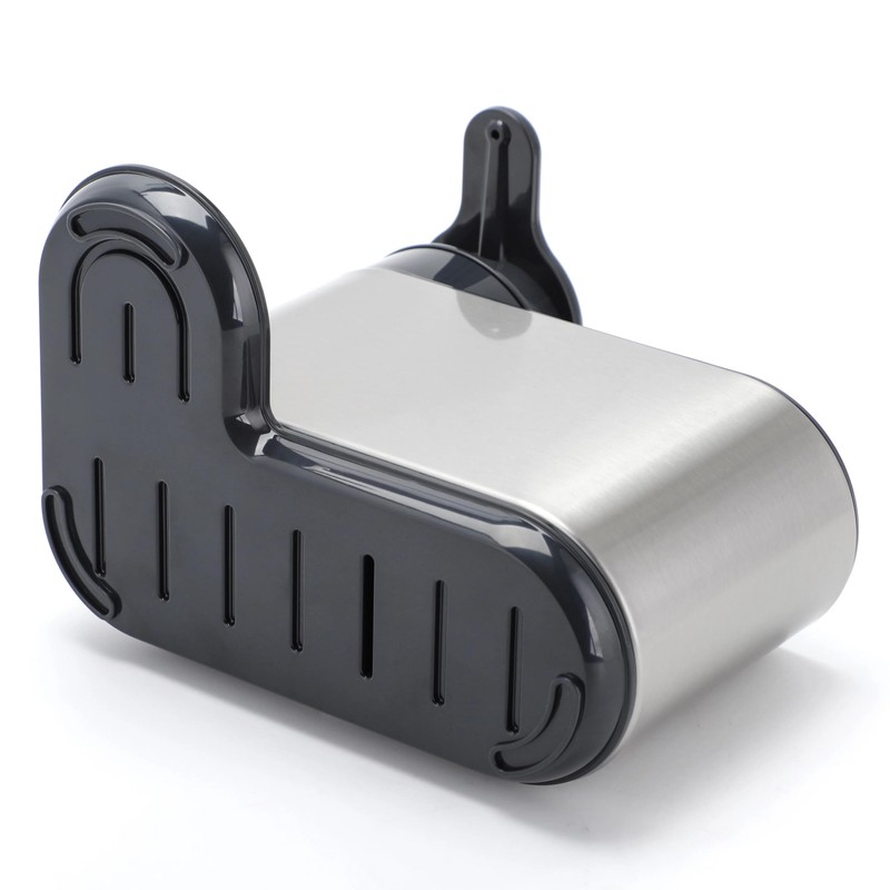 Mayaaran Stainless Steel Soap Dispensing Kitchen sink Organiser, Liquid Soap