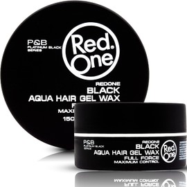 RedOne Aquatic Hair Wax Black 150 ml | Hair Wax for Men and Women | Ultra Hold | Lime Aroma | Maximum Hold (Pack of 3)