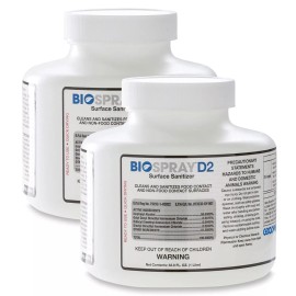 Goodway BioSpray D2 Surface Sanitizer & Disinfectant – Lot of 2
