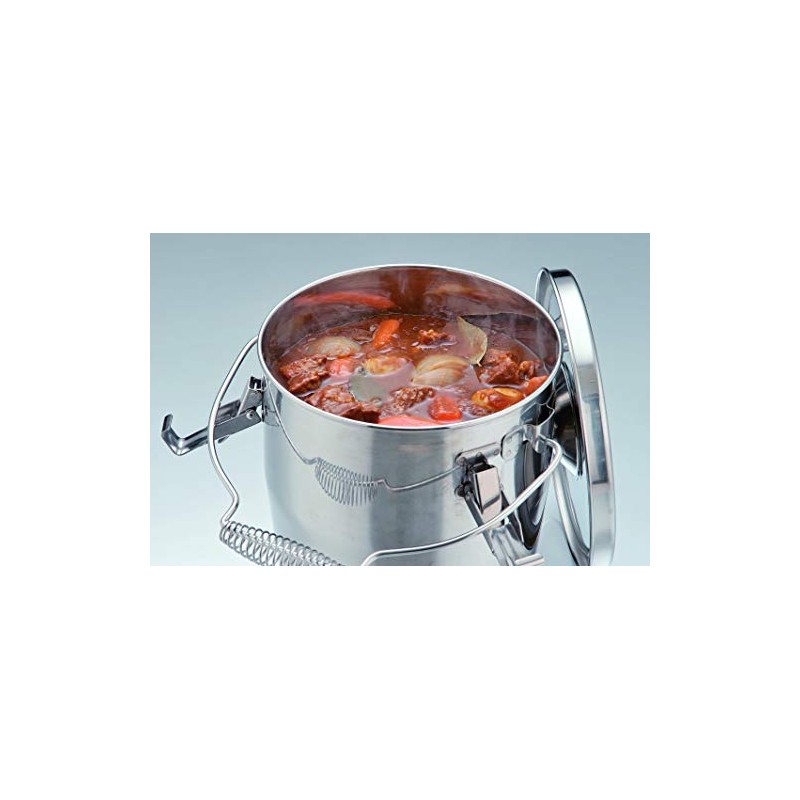 Endoshoji ASY07014 Commercial Soup Can with Gasket, 5.5 inches (14
