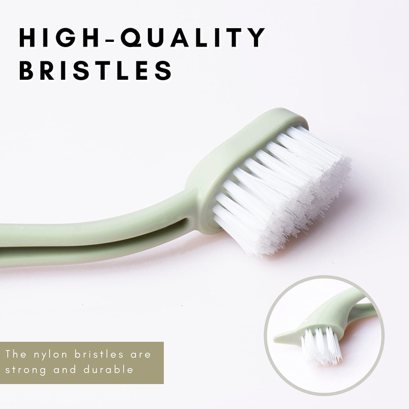 Skylarlife Multifunctional Double-ended Shoes Brush with Comfortable Handle Deep Clean