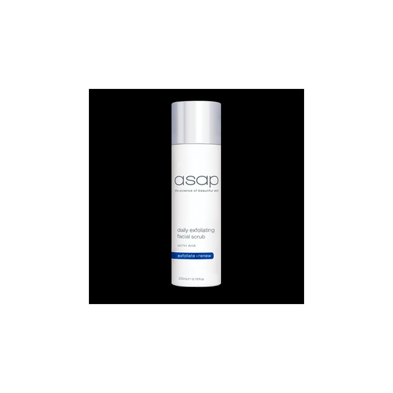 asap Gentle Cleansing Gel and Exfoliating Facial Scrub 200ml Bundle
