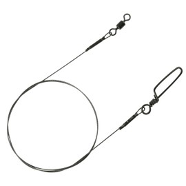Spro Matt Black Leader 1x7 Titanium Leader Length / Diameter / Load Capacity: 40 cm / 0.44 mm / 18 kg