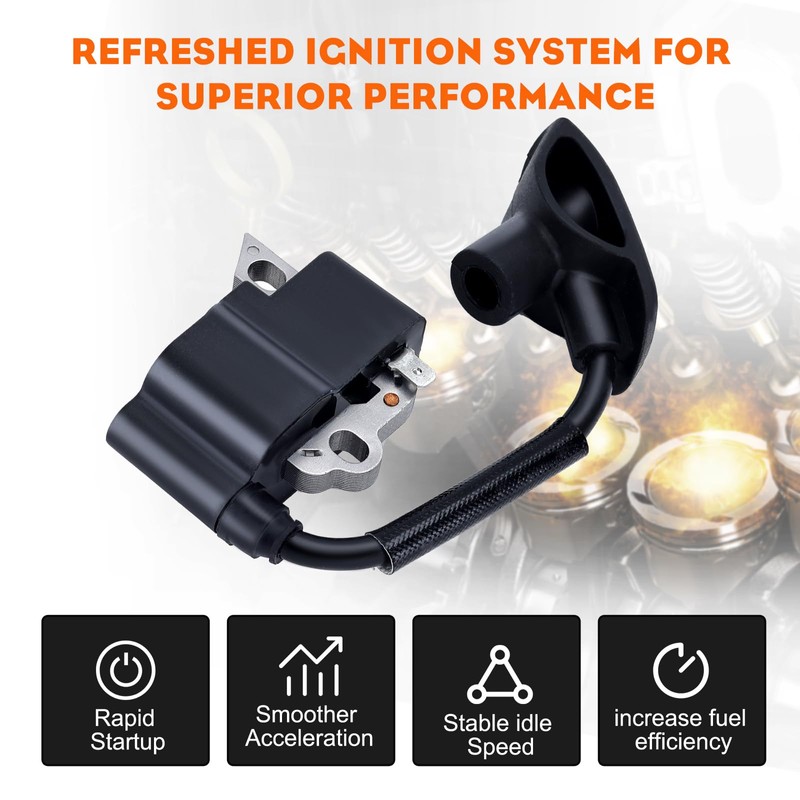 Hipa BR600 Ignition Coil for Stihl BR500 BR600Z BR700 Backpack