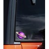 Purple Saturn Astrophile Aesthetic Sticker For Car, Bike, SUV, Truck,