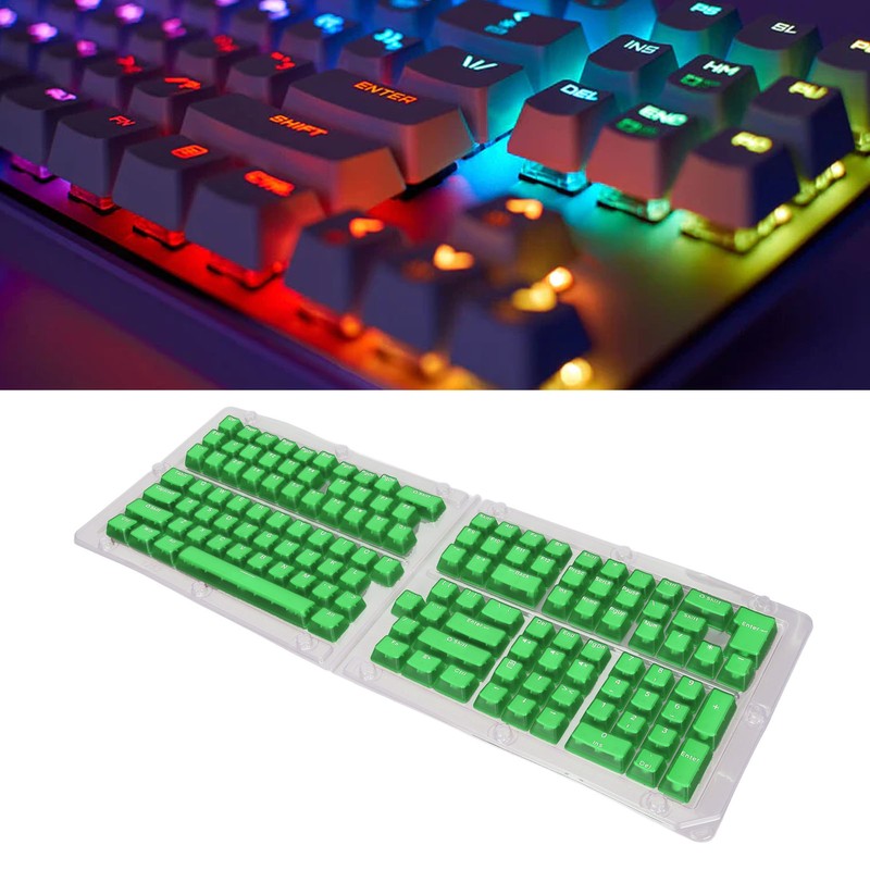 132 Keys Keyboard Keycaps ABS OEM Height Overmolding Injection Molding