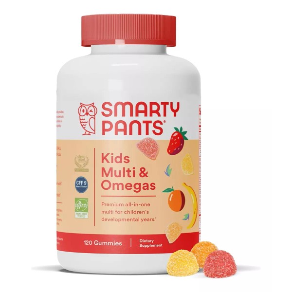 SmartyPants Smarty Pants Multivitaminico Infantil Vitaminas Niños Eg S2