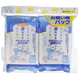 Super Cat Easy Toothpaste Sheet, Premium, 30 Sheets x 2 Pack