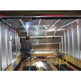 race car trailer / car hauler LED dome light - EXTREME ceiling roof light 12vDC