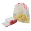 Eudokky 6L Rubbish Bags with Drawstring, Pack of 120
