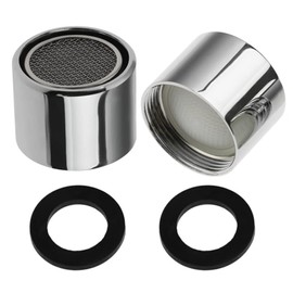 HATOOLHA Sink Faucet Aerator Replacement Aerator Female Faucet Kitchen Bathroom Water Saving NPT Female 18mm Silver