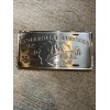 Vintage NOS Arkansas Razorbacks Metal License Plate Embossed Sign
