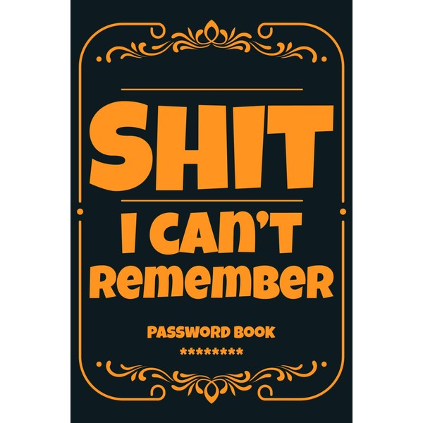 White Elephant Gifts for Adults: Password Book With Alphabetical Tabs