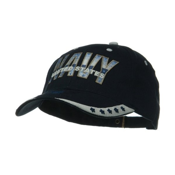 EAGLE CREST US Navy Cotton Cap - Navy Star OSFM