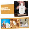 Mobestech 2pcs Holy Water Bottles Plastic Aroma Vials for Sacred