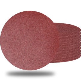 20 PCS 7 Inch 120 Grit Sanding Discs Sandpaper -7" Hook-and-Loop Aluminum Oxide Sander Paper Grinding Polishing for Wood Drywall Random Orbit Sander
