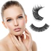 Sibba 10 Pairs False Eyelashes Russian Strip Lashes Fluffy Wispy