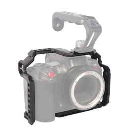 NICEYRIG R5/R5C/R6 Cage,Full Camera Cage for R5/R5C/R6 Camera with NATO Rail and Aluminum Alloy Video Film Movie Making Rig for Canon R5/R5 C/R6-537