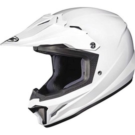 HJC CL-XY II Youth Motorcycle Riding Helmet (Solid White, Medium)