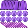 Soulchen 30 Pcs Exercise Pilates Ball 9 Inch with Bags
