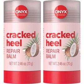 YUAKUOD Onyx Professional Cracked Heel Stick 2 Pack, Treatment Balm for Dry Rough Feet