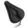 Maveek Black Gel Bike Seat Cover Extra Soft Saddle Cushion Bicycle Cycle Padded Seat Covers For Mountain Bikes And Road Bikes