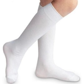 12 pares calceta escolar para niña de 3 a 18 años. Largo abajo de la rodilla 3-5