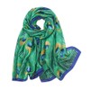 KAVINGKALY Large Silk Scarves Women's Scarf Elegant Silk Scarf Hair
